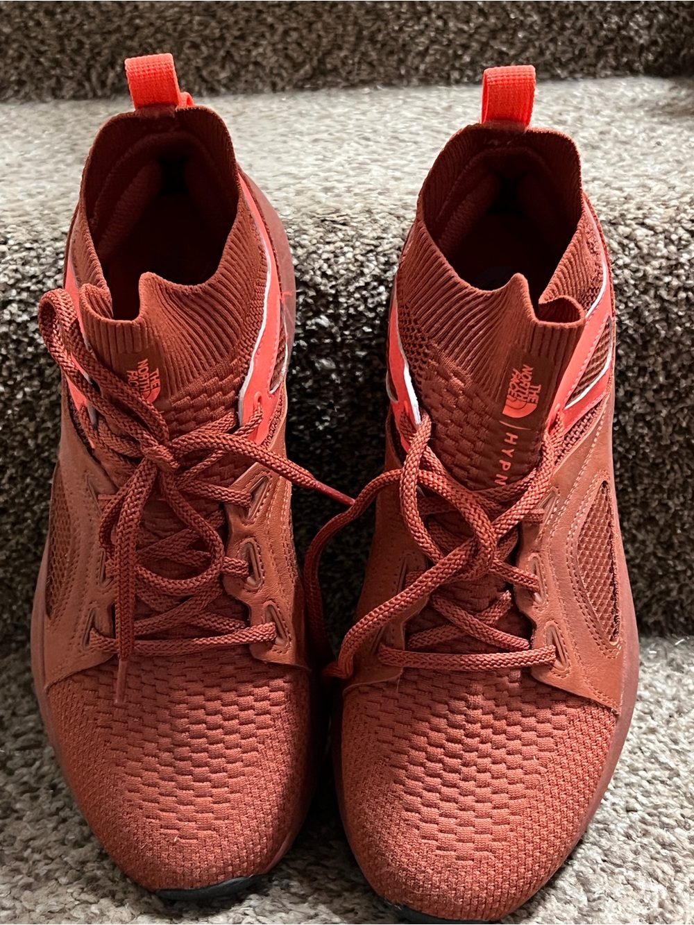 The North Face Women’s Hypnum Luxe Rust-Orange Hiking Footwear - Picture 4 of 8